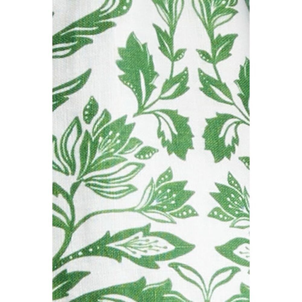 FARM Rio Women's Green White Floral Delicate Tapestry Midi Dress Size Large NWOT - Picture 6 of 12